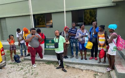 Indocumentados haitianos.