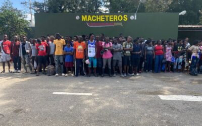 Indocumentados haitianos.