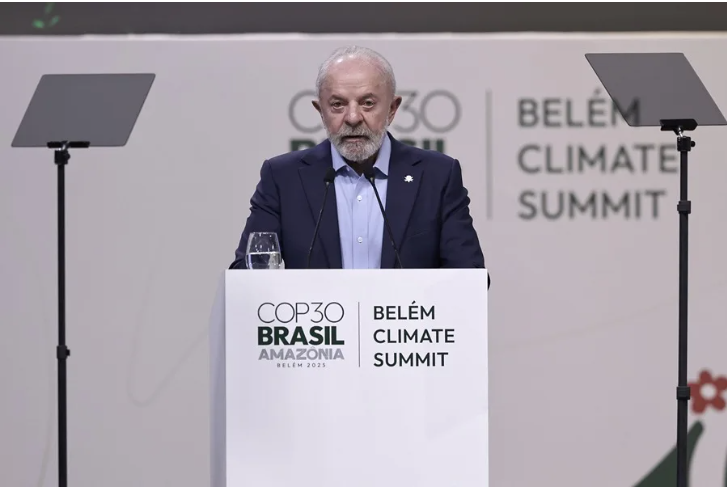 Luiz Inácio Lula da Silva, presidente de Brasil