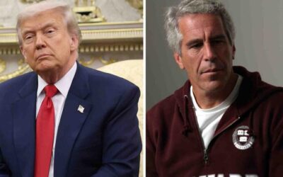 Donald Trump y Jeffrey Epstein.