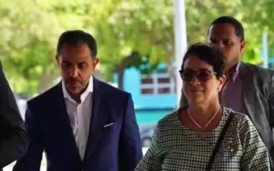 Hermanos Antonio y Maribel Espaillat.