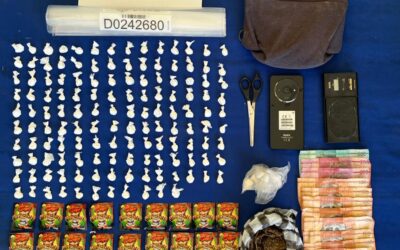 En los primeros 30 días del 2026 sacan de las calles más de 668, 000 gramos de cocaína, marihuana, crack y otras sustancias.