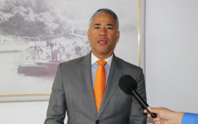 Andrés Cueto, presidente municipal del Partido Revolucionario Moderno (PRM) en Santiago.