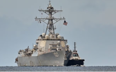 Buque de guerra de Estados Unidos.