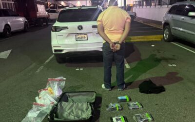 El individuo estaría vinculado a una red de narcotráfico que envía drogas hacia Estados Unidos y Europa