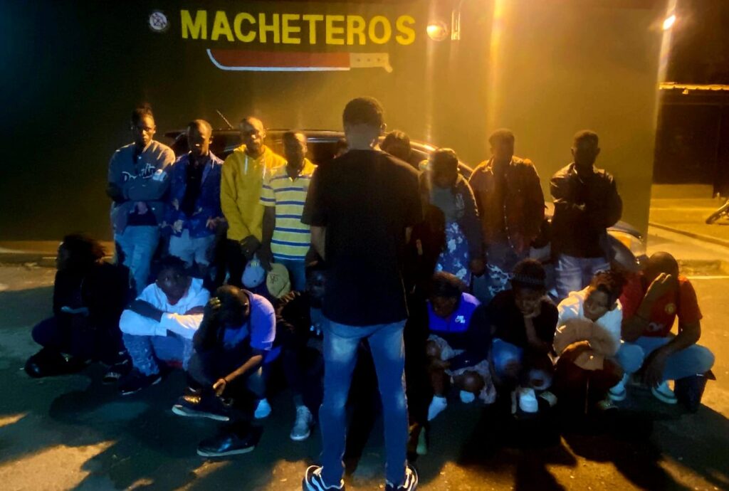 El vehículo fue interceptado en el tramo carretero Duarte del municipio de Esperanza.