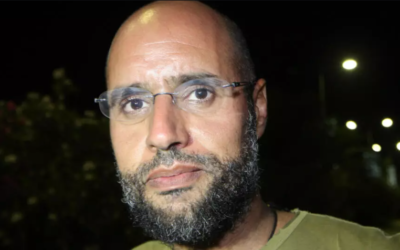 Saif al Islam Gadafi, hijo del fallecido líder libio Muamar el Gadafi.