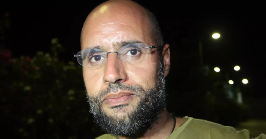 Saif al Islam Gadafi, hijo del fallecido líder libio Muamar el Gadafi.