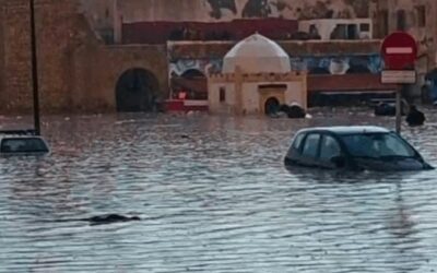 Inundaciones en Marruecos.