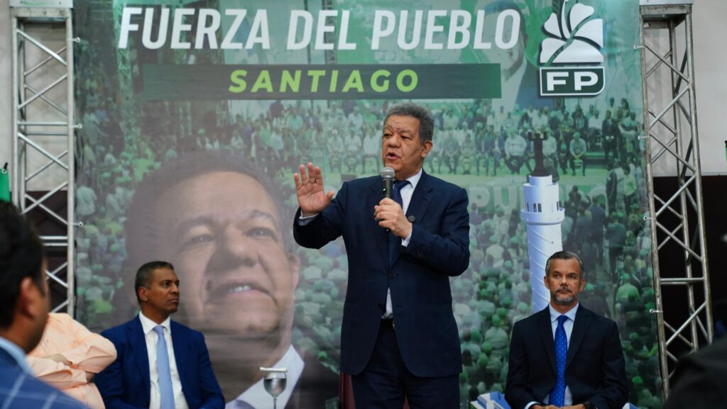 Leonel Fernández, presidente de la Fuerza del Pueblo.