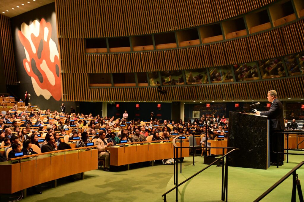 Leonel Fernández en la ONU