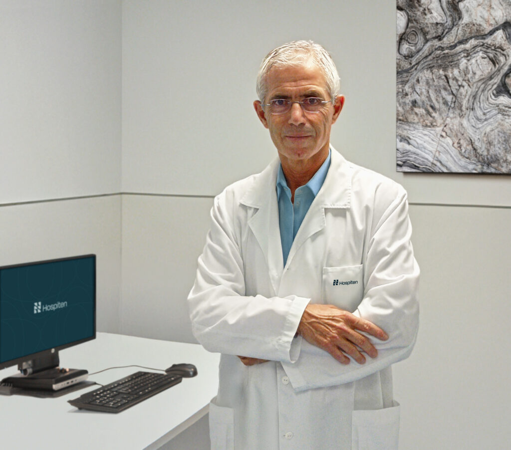 Doctor Manuel Morales, jefe del Servicio de Oncología Médica del Hospital Universitario Hospiten Rambla, España,.
