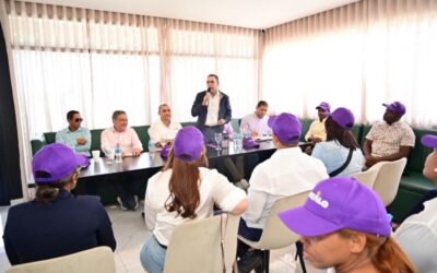 Dirigentes del PLD