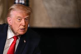 Donald Trump, presidente de Estados Unidos.