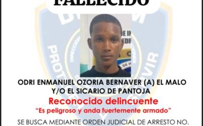 Enmanuel Ozoria, alias “El Malo” y/o “El Sicario de Pantoja”