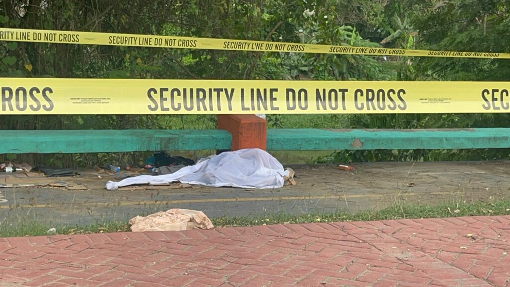 Hombre muere en la vía Pública.