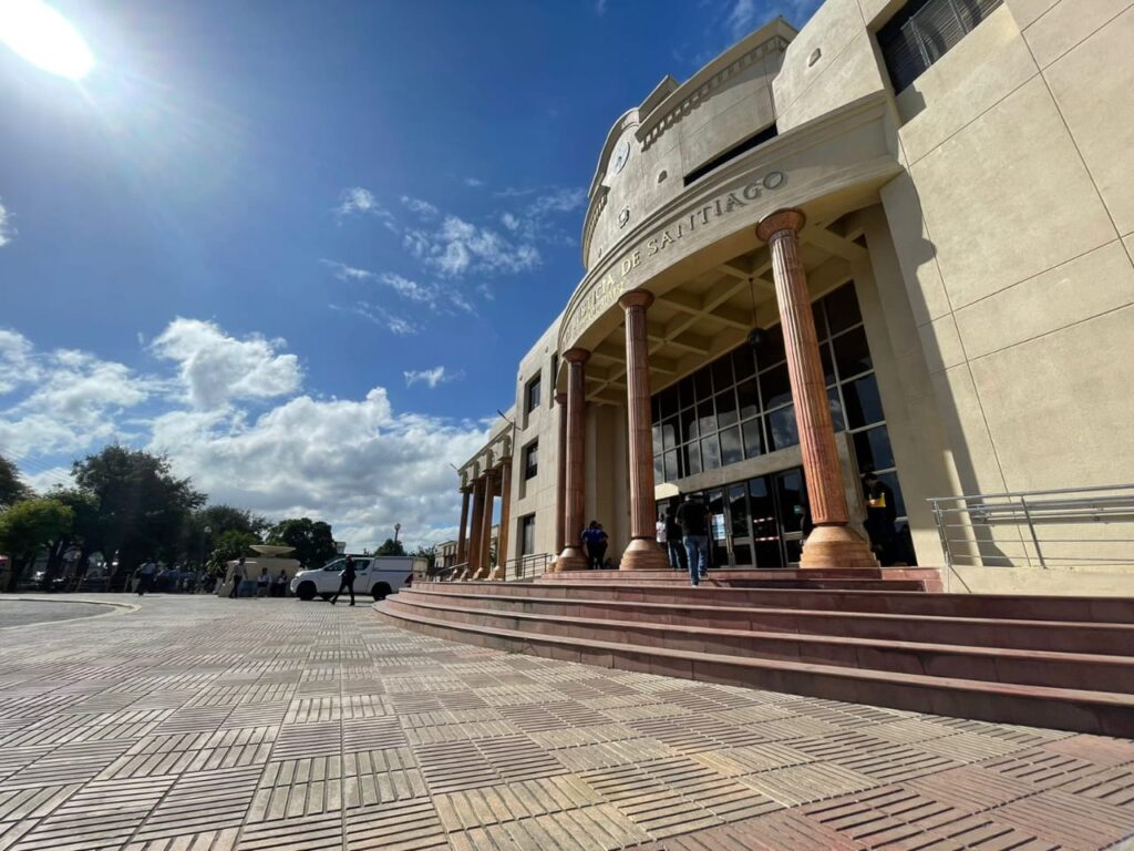 Palacio de Justicia en Santiago