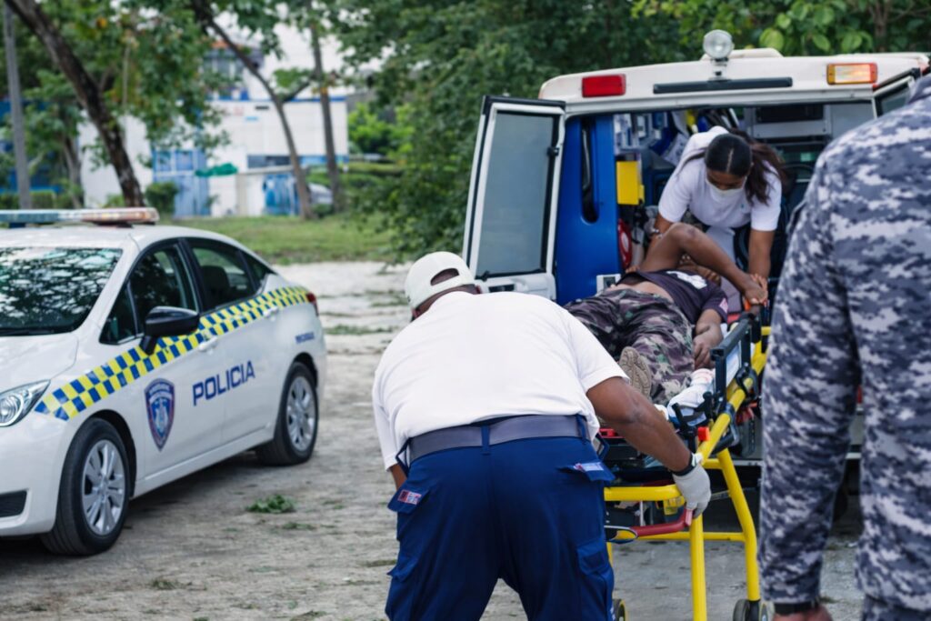 Hombre herido