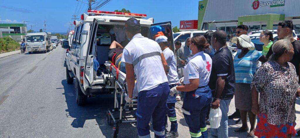 Herido en accidente