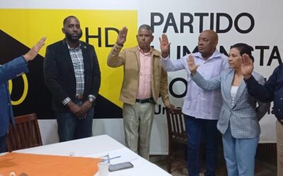 PHD juramenta a cuatro nuevos miembros del Comité Político