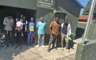 Haitianos indocumentados.