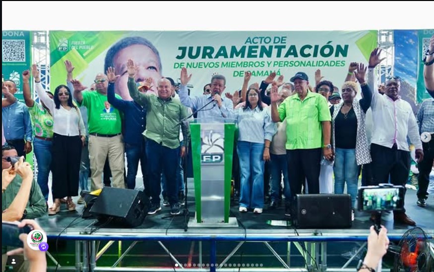 Leonel Fernández juramenta a Muñeco en la FP