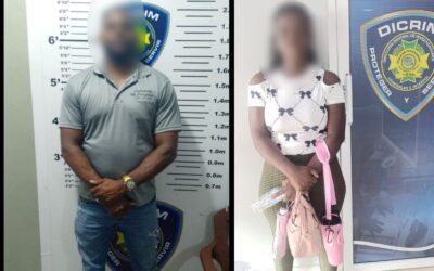 Carlos William de los Santos, de 36 años, y su pareja, Santa Charle, de 26,