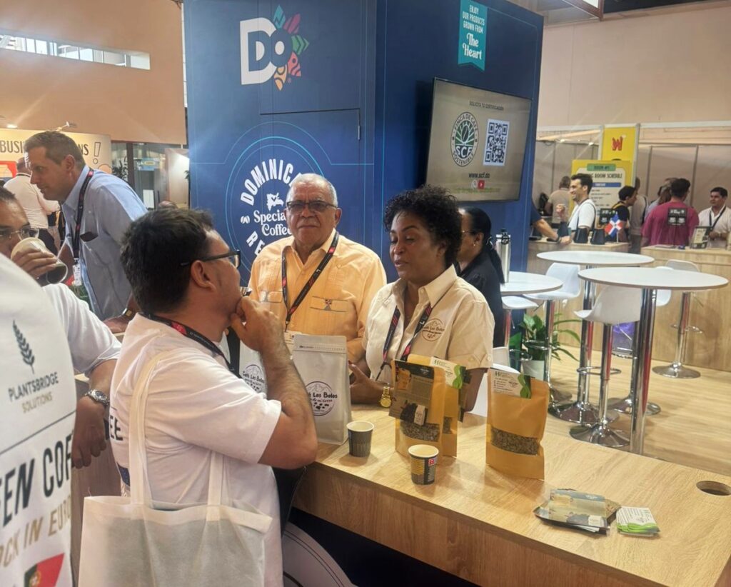 Café dominicano en World of Coffee Brussels
