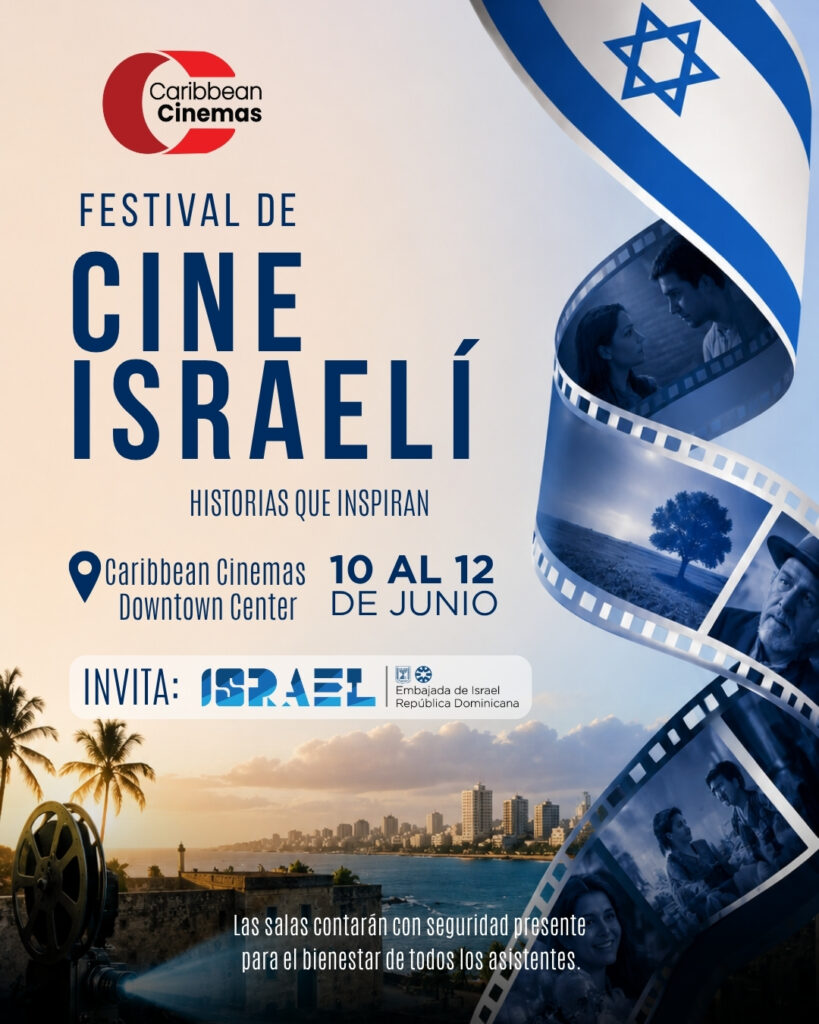 Flyer Festival de Cine Israeli 2026