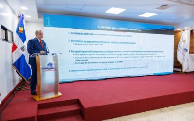 Las medidas incluyen amnistía tributaria; mantener programas sociales a sectores más vulnerables; eliminar anticipo a microempresas y las pequeñas lo pagarán en tres cuotas al año; aumento deducción por gastos educativos; congelar alzas de combustibles mientras el crudo no supere los US$95.