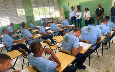 Las pruebas fueron impartidas de manera simultánea en 30 centros penitenciarios del país