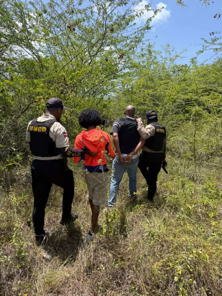 Detenidos por la DNCD,