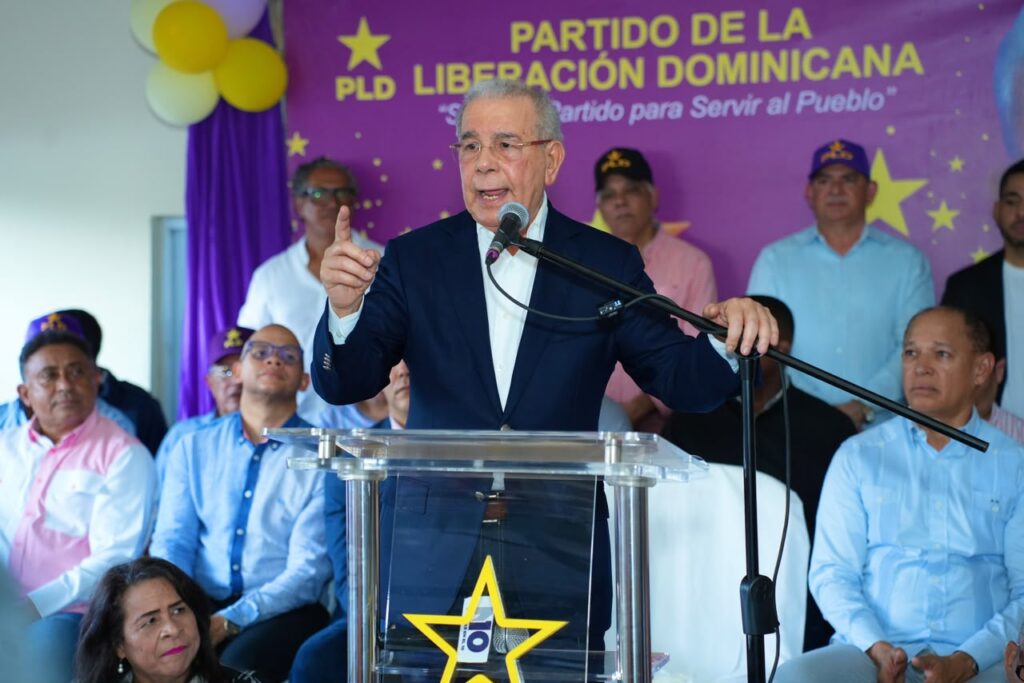 Danilo Medina en La Vega