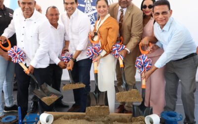 Primer palazo para construcción del acueducto