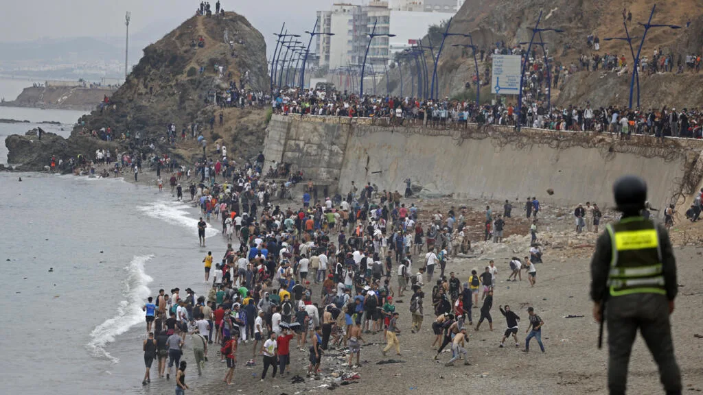 Migrantes en Ceuta