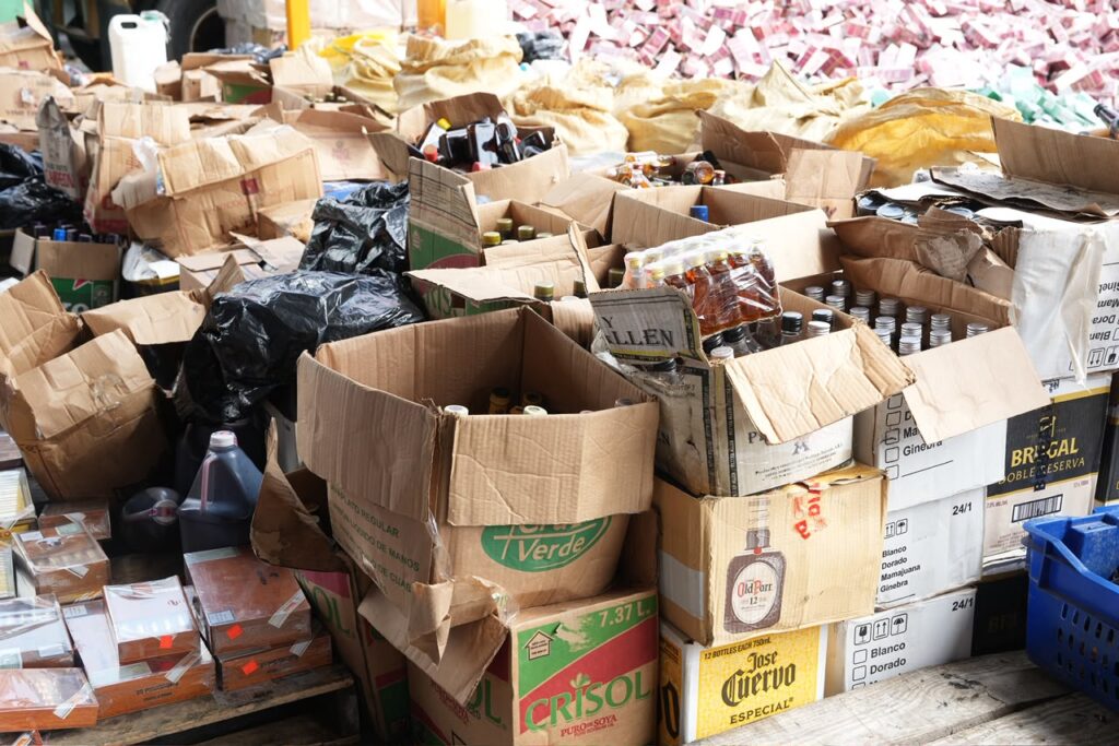 Al arreciar su fuerza operativa en el control y fiscalización de combustibles y productos regulados, han retenido mercancías valoradas en RD$845 millones.