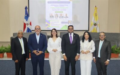 Ángel Gomera, Gustavo de los Santos Coll, Rosalmy Guerrero, Carmen Consuelo López, Amauri Mateo y Edison Joel Peña