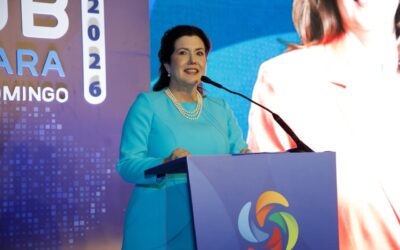 Lucile Houllemont, presidenta de la Cámara de Santo Domingo