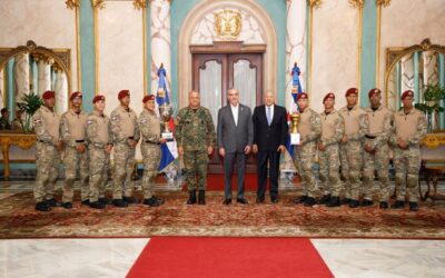 Anuncia que los militares serán ascendidos el próximo 27 de febrero, como reconocimiento a su desempeño, destacada participación y al primer lugar obtenido por la República Dominicana en este evento internacional