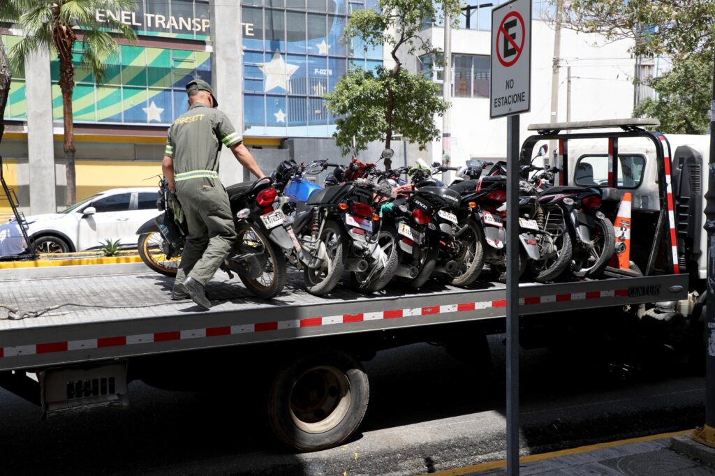 Operativos contra motociclistas