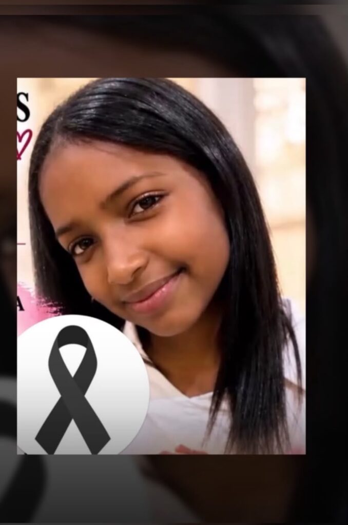 Niña fallecida