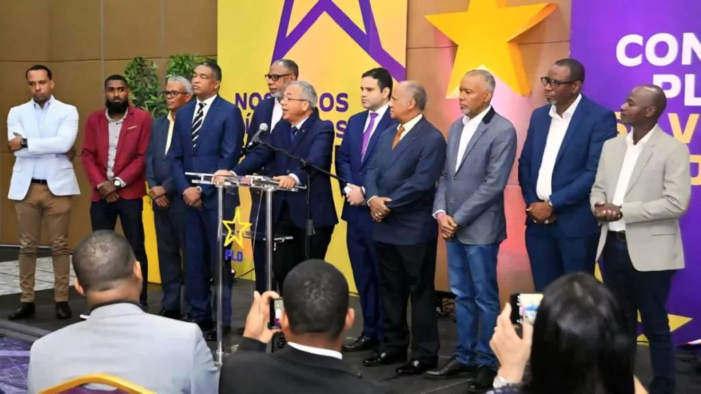 Dirigentes peledeístas.
