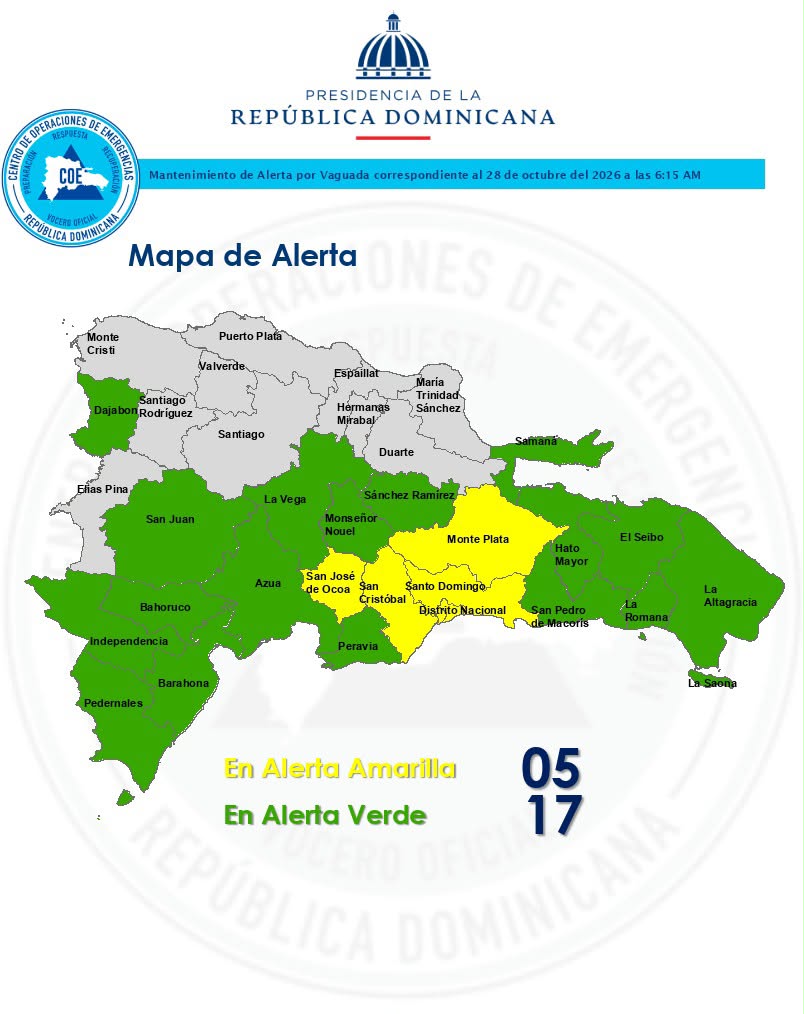 Mapa COE