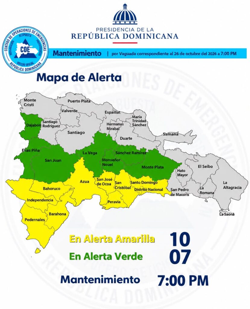 La medida preventiva responde a las condiciones meteorológicas provocadas por una vaguada que afecta al territorio nacional