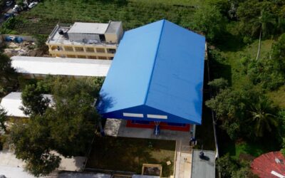 Director de Infraestructura Escolar resalta que con esa estructura y otras a entregarse este domingo, se cumple en Ocoa lo dispuesto por el presidente Luis Abinader de que cada municipio cuente con su techado