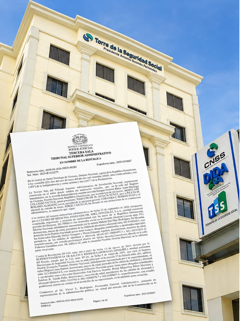 La sentencia valida la actuación coordinada de ambas instituciones a favor de dos afiliados afectados por la tragedia del Jet Set, y reconoce la facultad de la DIDA para tramitar sus reclamaciones.
