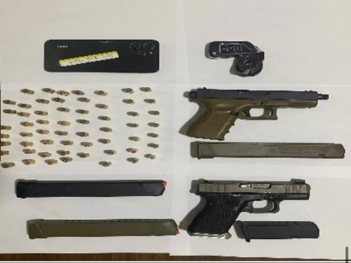 Armas de fuego.